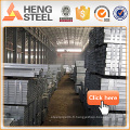 Alibaba steel galvanized square pipe Matériaux de construction
